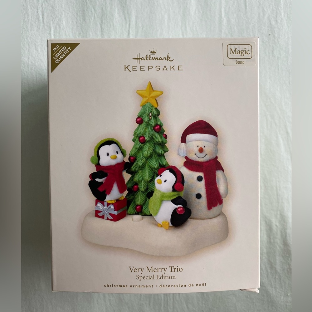 2007 LIMITED QUANTITY Very Merry Trio with Music!!🎶